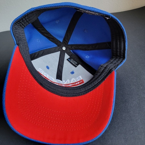 EUC New York Rangers‎ Adidas Size Small Medium Baseball Hat Cap Blue Fitmax - Picture 6 of 8
